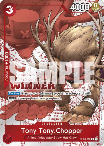 Tony Tony.Chopper (Winner Pack 2024 Oct.-Dec.) - OP04-010 - (One Piece Promotion Cards)