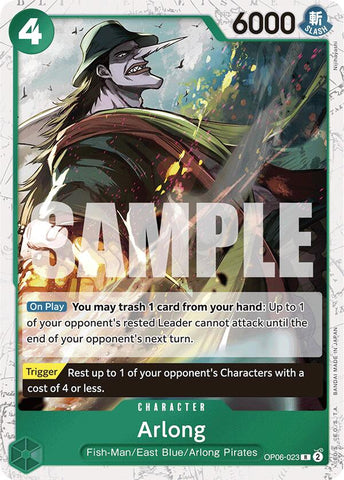 Arlong (Jolly Roger Foil) - OP06-023 - (Premium Booster -The Best-)