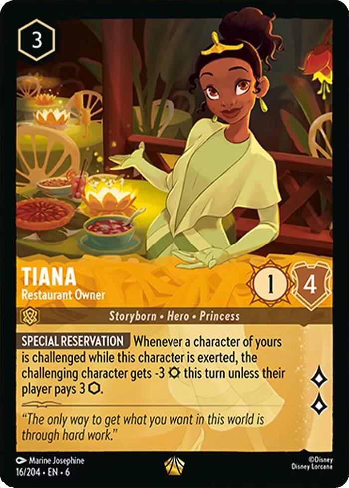 Tiana - Restaurant Owner - 16/204