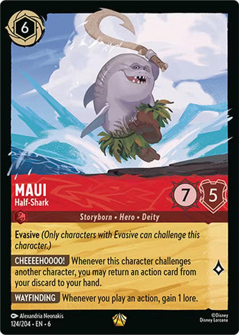 Maui - Half-Shark - 124/204 - (Azurite Sea)