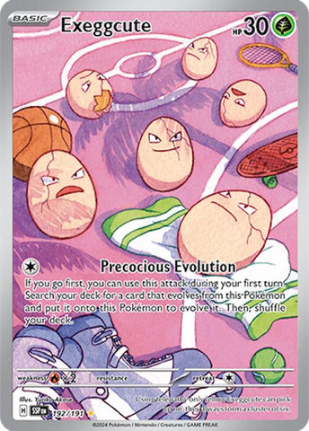 Exeggcute - 192/191 - (SV08: Surging Sparks)