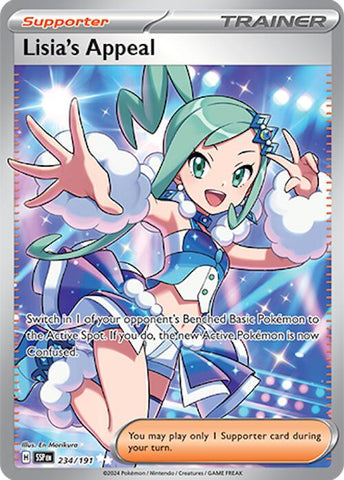 Lisia's Appeal - 234/191 - 234/191 - (SV08: Surging Sparks)