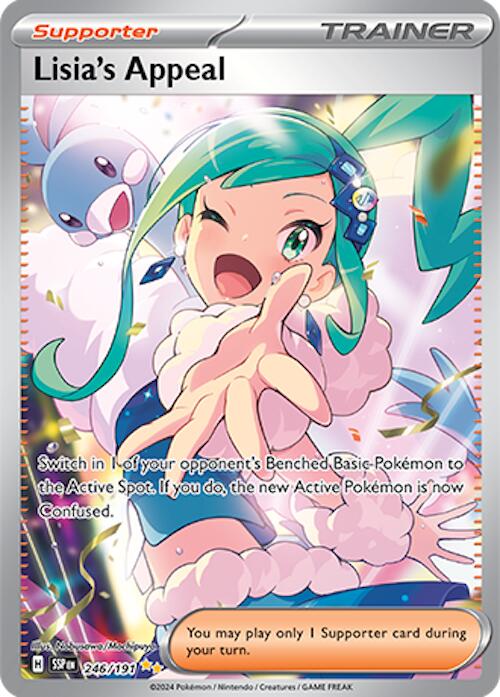 Lisia's Appeal - 246/191 - 246/191 - (SV08: Surging Sparks)
