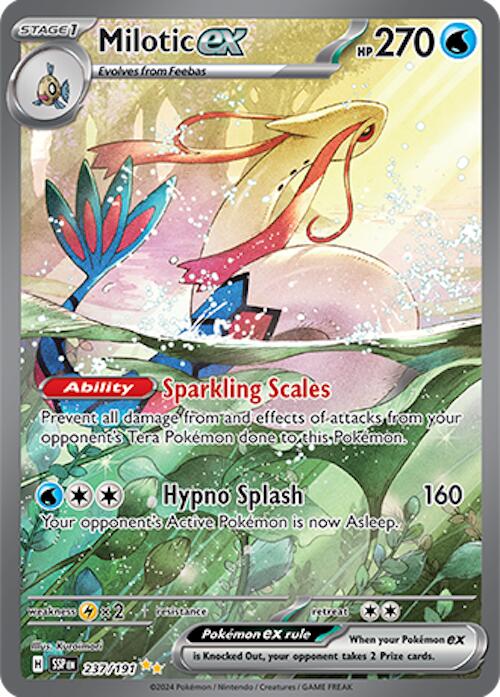 Milotic ex - 237/191 - 237/191 - (SV08: Surging Sparks)
