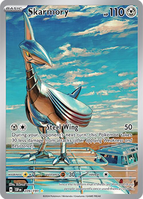 Skarmory - 209/191 - 209/191 - (SV08: Surging Sparks)