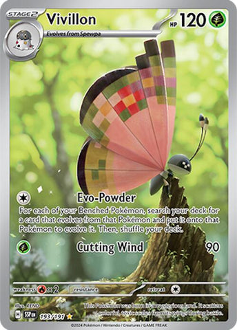 Vivillon - 193/191 - 193/191 - (SV08: Surging Sparks)