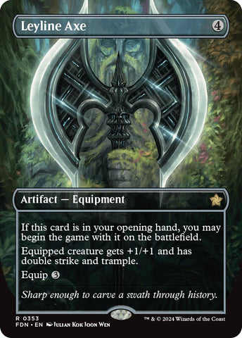 Leyline Axe (Borderless)