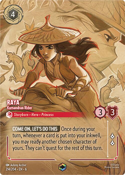 Raya - Kumandran Rider (Enchanted) - 214/204