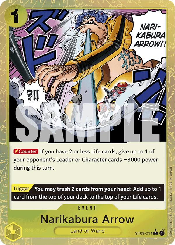Narikabura Arrow (Textured Foil) - ST09-014