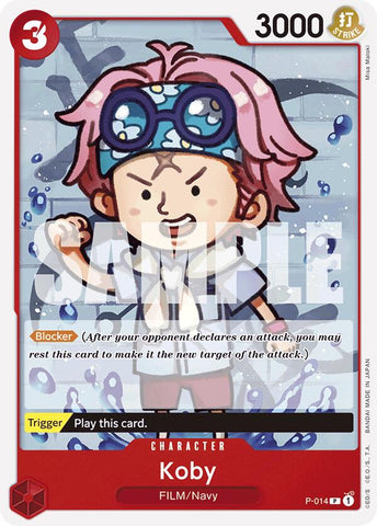 Koby (Reprint) - P-014 - (Premium Booster -The Best-)