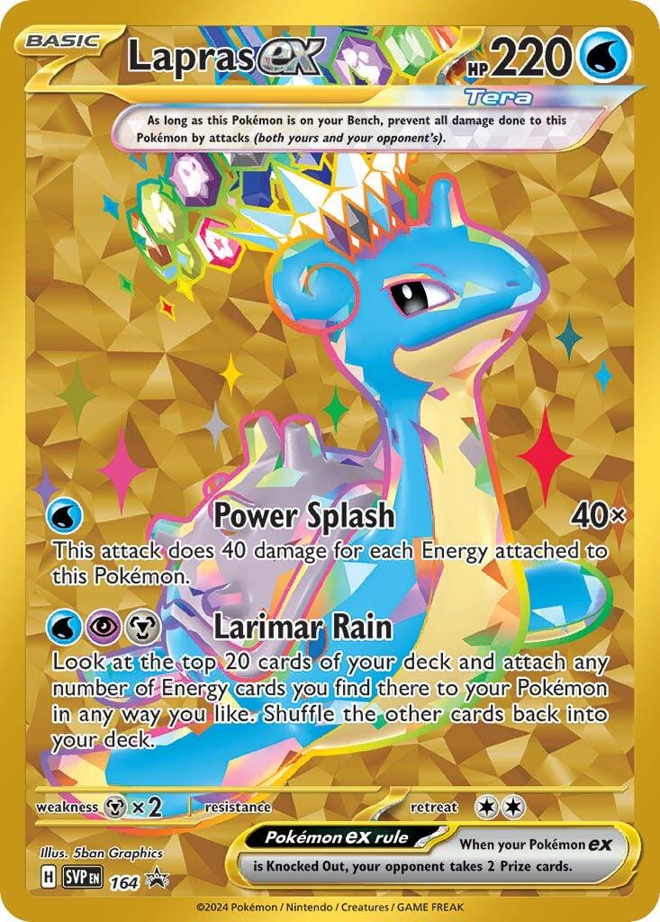 Lapras ex - 164 - PSA 10 - Cert #107977480