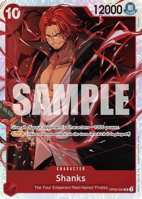 Shanks (004) - OP09-004 - (Emperors in the New World)