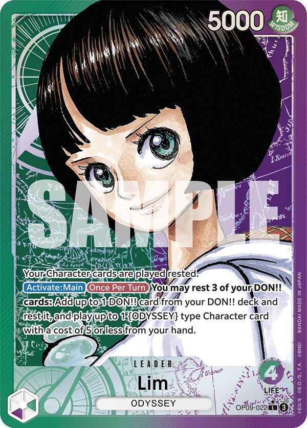 Lim (022) (Parallel) - OP09-022 - (Emperors in the New World)
