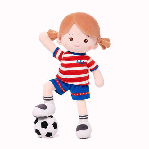 Personalized Soccer Girl - USA
