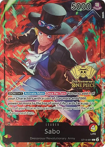 Sabo (2nd Anniversary Tournament) - ST13-001