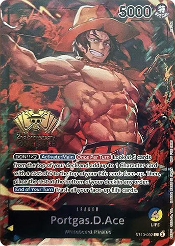 Portgas.D.Ace (2nd Anniversary Tournament) - ST13-002
