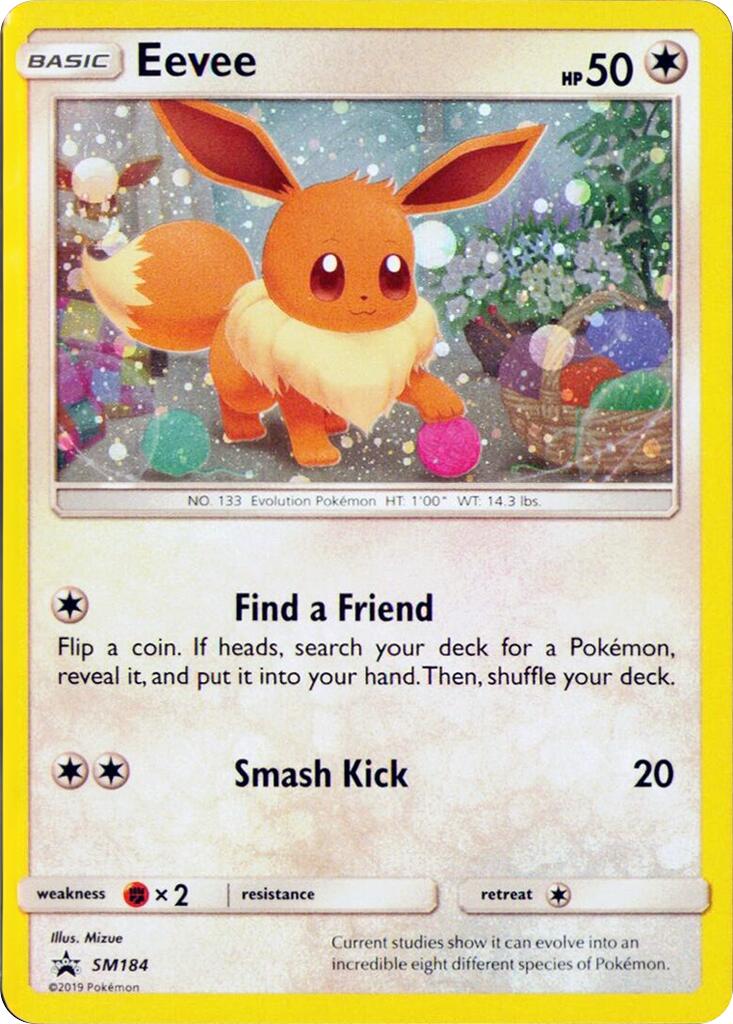 Eevee - SM184 (Cosmos Holo) - SM184
