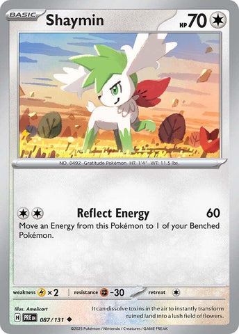 Shaymin - 087/131 - (SV: Prismatic Evolutions)