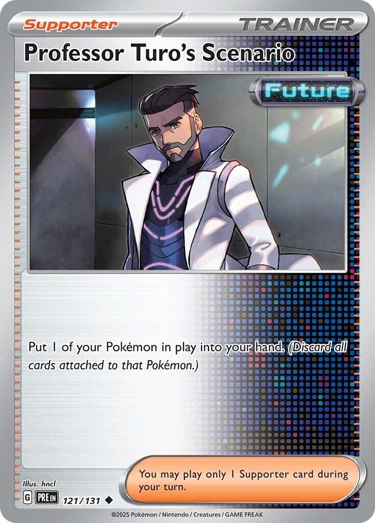 Professor Turo's Scenario - 121/131 - (SV: Prismatic Evolutions)