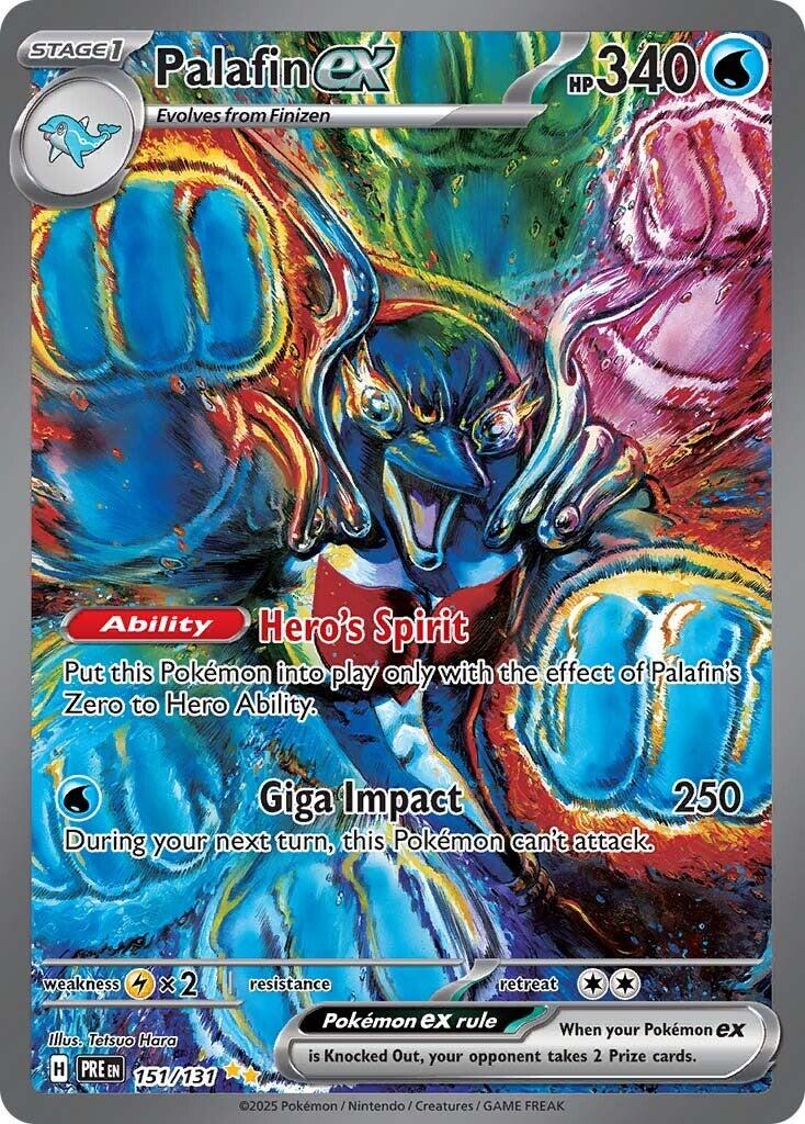 Palafin ex - 151/131 - (SV: Prismatic Evolutions)