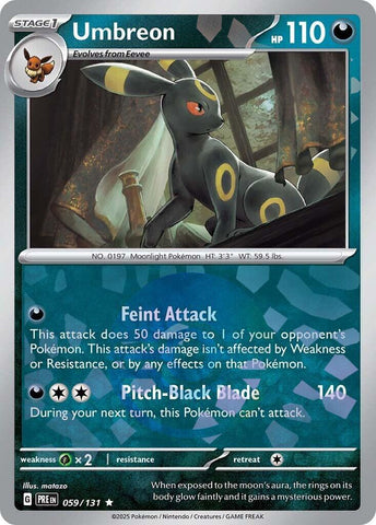 Umbreon (Poke Ball Pattern) - 059/131 - (SV: Prismatic Evolutions)