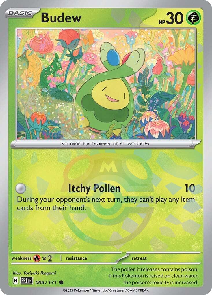 Budew (Master Ball Pattern) - 004/131