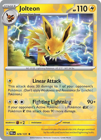 Jolteon (Master Ball Pattern) - 029/131