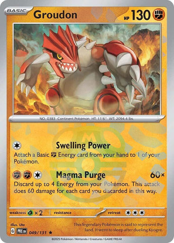Groudon (Master Ball Pattern) - 049/131