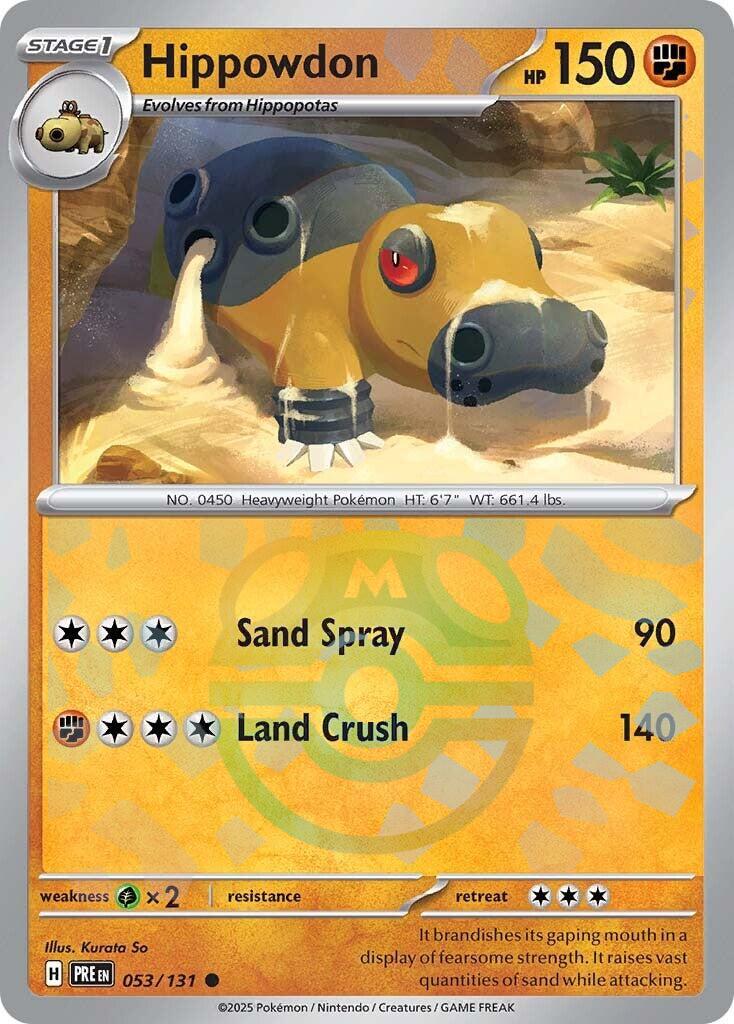 Hippowdon (Master Ball Pattern) - 053/131