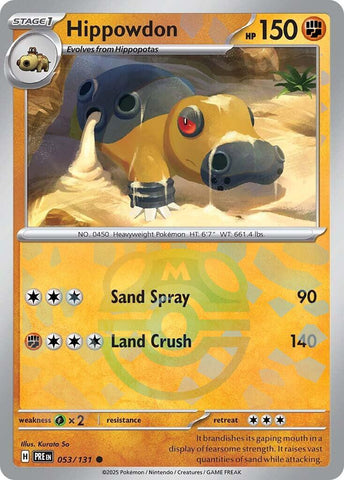 Hippowdon (Master Ball Pattern) - 053/131
