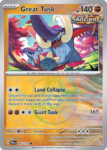 Great Tusk (Master Ball Pattern) - 055/131