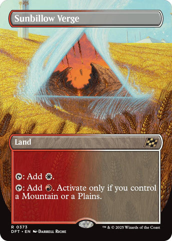 Sunbillow Verge (Borderless) - 373 - (Aetherdrift)