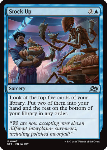 Stock Up - 67 - (Aetherdrift)