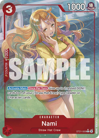 Nami (Parallel) - ST21-009 - (Starter Deck EX: Gear 5)