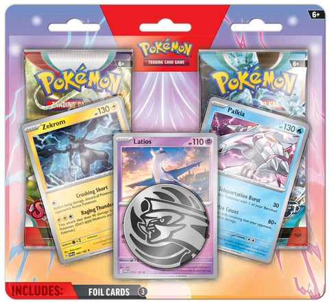 Pokemon TCG: Enhanced 2-Pack Blister Pack [Latios, Zekrom & Palkia]