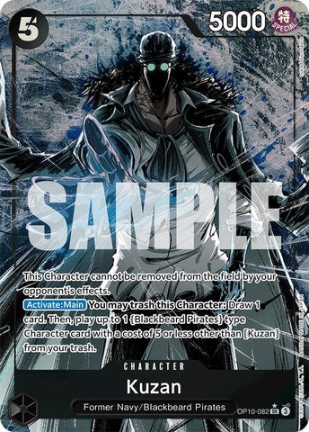 Kuzan (Parallel) - OP10-082 - (Royal Blood)