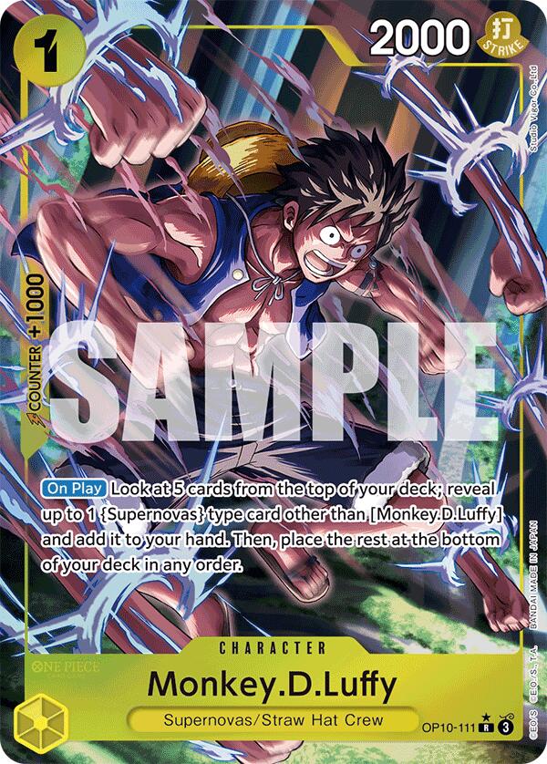 Monkey.D.Luffy (111) (Parallel) - OP10-111 - (Royal Blood)