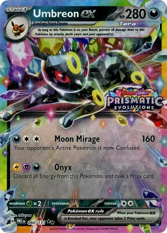 Umbreon ex - 060/131 (Prismatic Evolutions Stamp) - 060/131