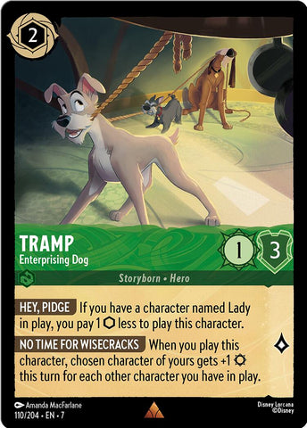 Tramp - Enterprising Dog - 110/204