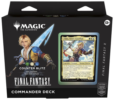 Magic: The Gathering - FINAL FANTASY Commander Deck - FINAL FANTASY X Counter Blitz