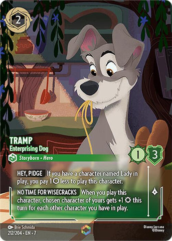 Tramp - Enterprising Dog (Enchanted) - 212/204