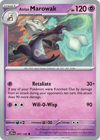 Alolan Marowak - 057/159