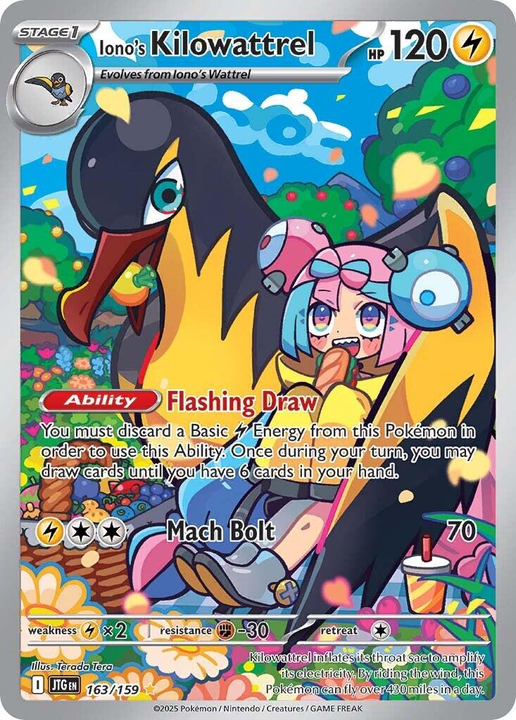 Iono's Kilowattrel - 163/159 - (SV09: Journey Together)