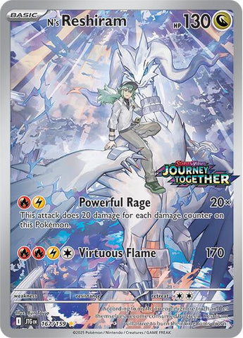 N's Reshiram - 167/159 (Journey Together Stamped) - 167/159