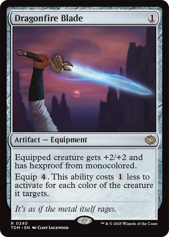 Dragonfire Blade - 240 - (Tarkir: Dragonstorm)