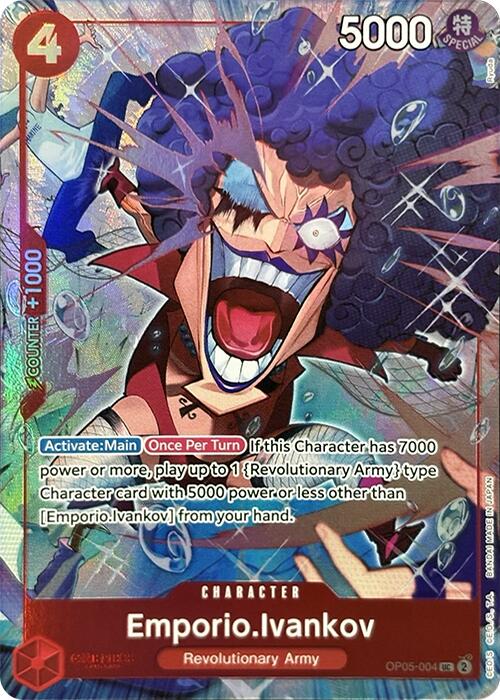 Emporio.Ivankov (Premium Card Collection -Best Selection Vol. 3-) - OP05-004 - (One Piece Promotion Cards)