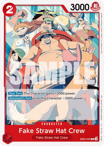 Fake Straw Hat Crew - EB02-005 - (Extra Booster: Anime 25th Collection)