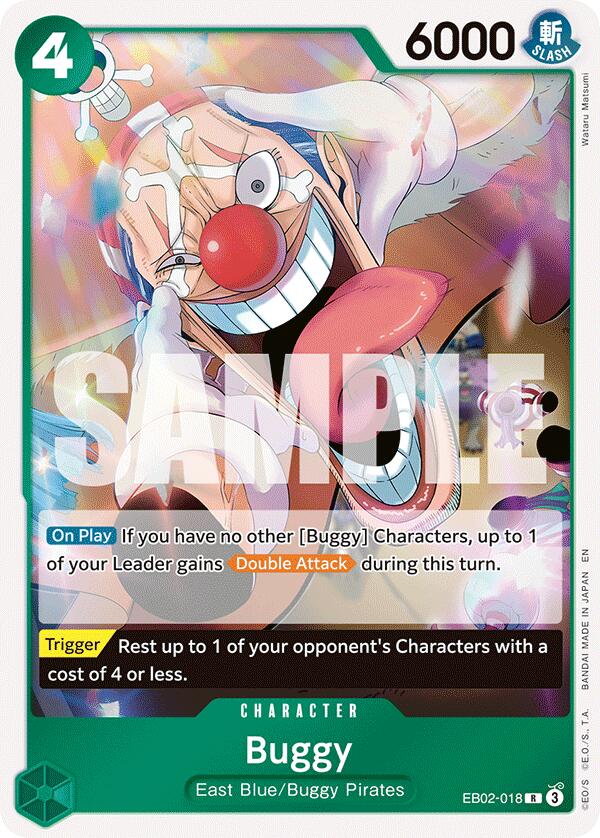 Buggy - EB02-018 - (Extra Booster: Anime 25th Collection)