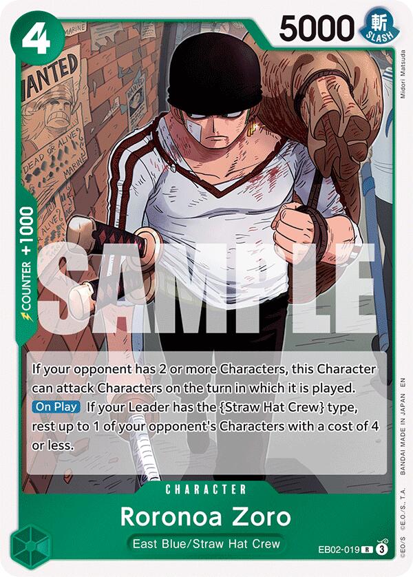 Roronoa Zoro - EB02-019