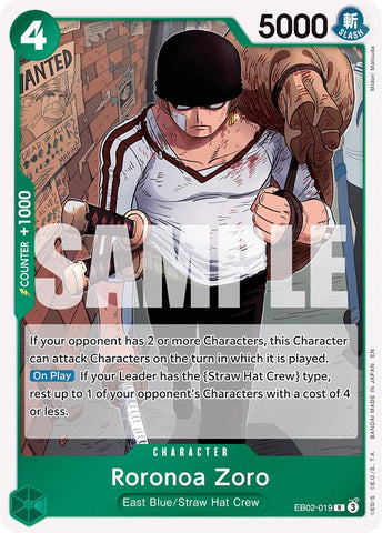 Roronoa Zoro - EB02-019